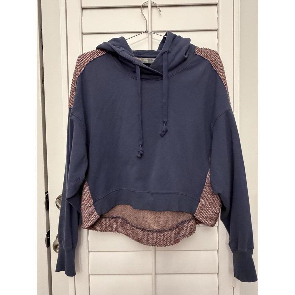 Anthropologie Saturday Sunday‎ Karla cropped hoodie size Medium - Picture 2 of 8
